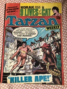 British TARZAN WEEKLY July 2, 1977 - Hoberg Boyette Bulandi