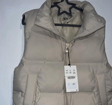 Cream Zara Body Warmer/Gilet