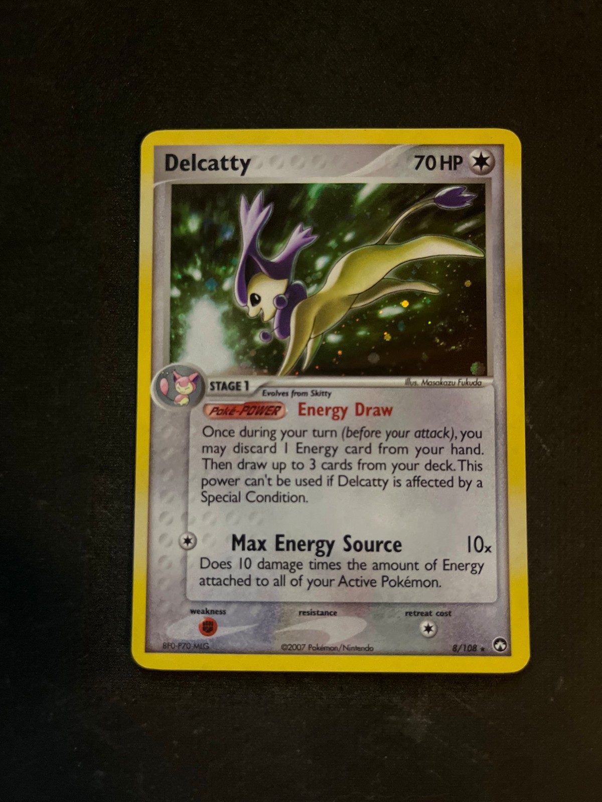 Delcatty 8/108  Holo Holo Rare Power Keepers LP