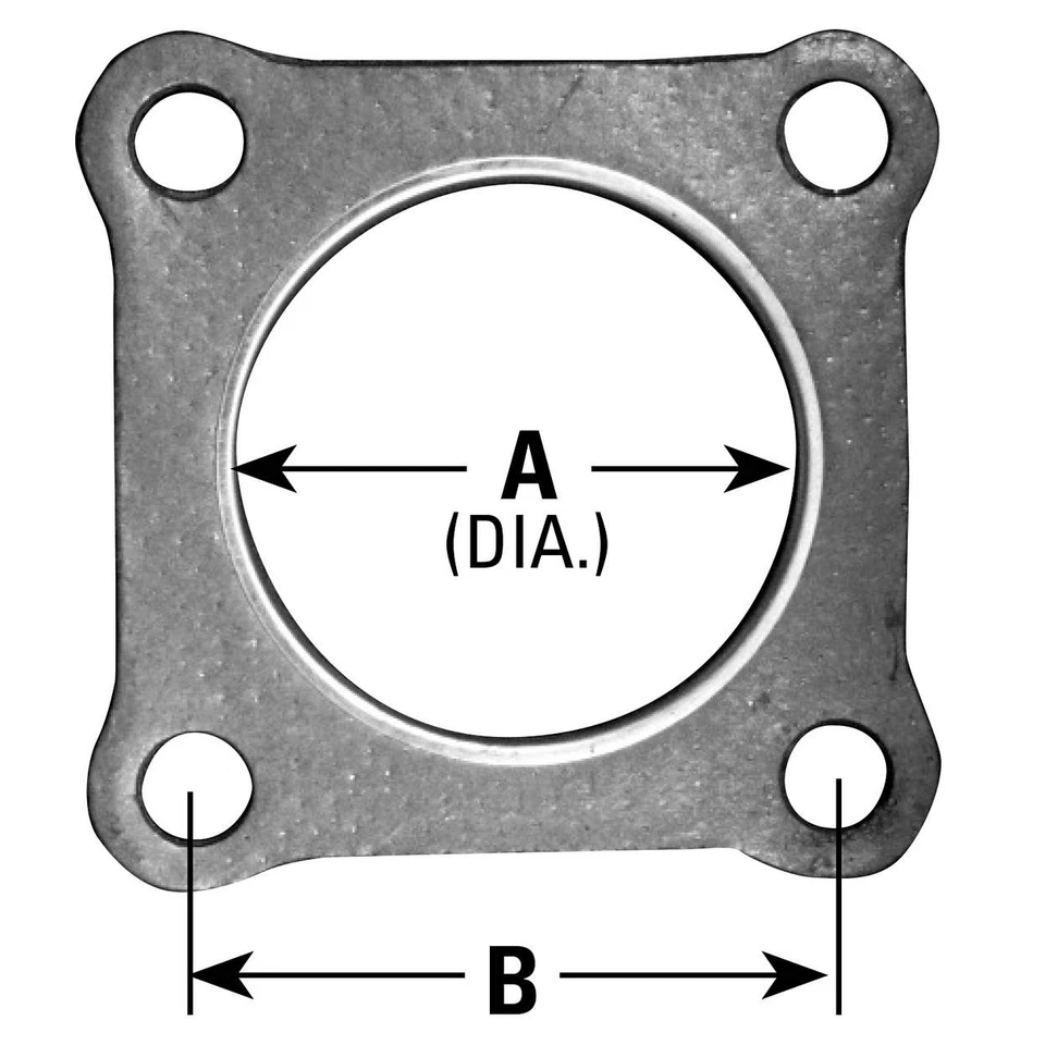 Exhaust Pipe Flange Gasket for 2012-2014 Volkswagen Jetta 2.5L L5 GAS DOHC - Image 2 of 2