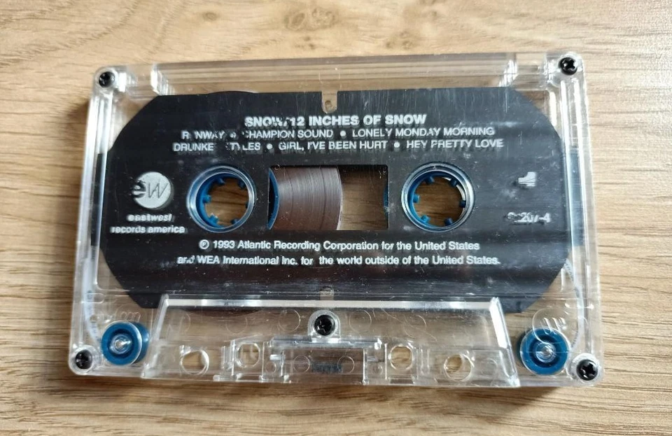 Snow : 12 Inches of Snow ( Cassette Tape ) - Image 4 of 4