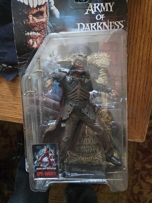 EVIL  ASH Figure Movie Maniacs Series 4 Army of Darkness 2001 McFarlane Toys NEW
