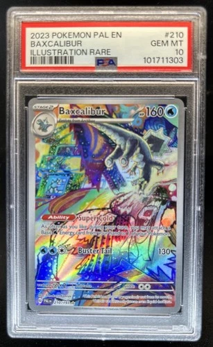 2023 Pokemon SV Paldea Evolved Baxcalibur #210/193 PSA 10 GEM MINT