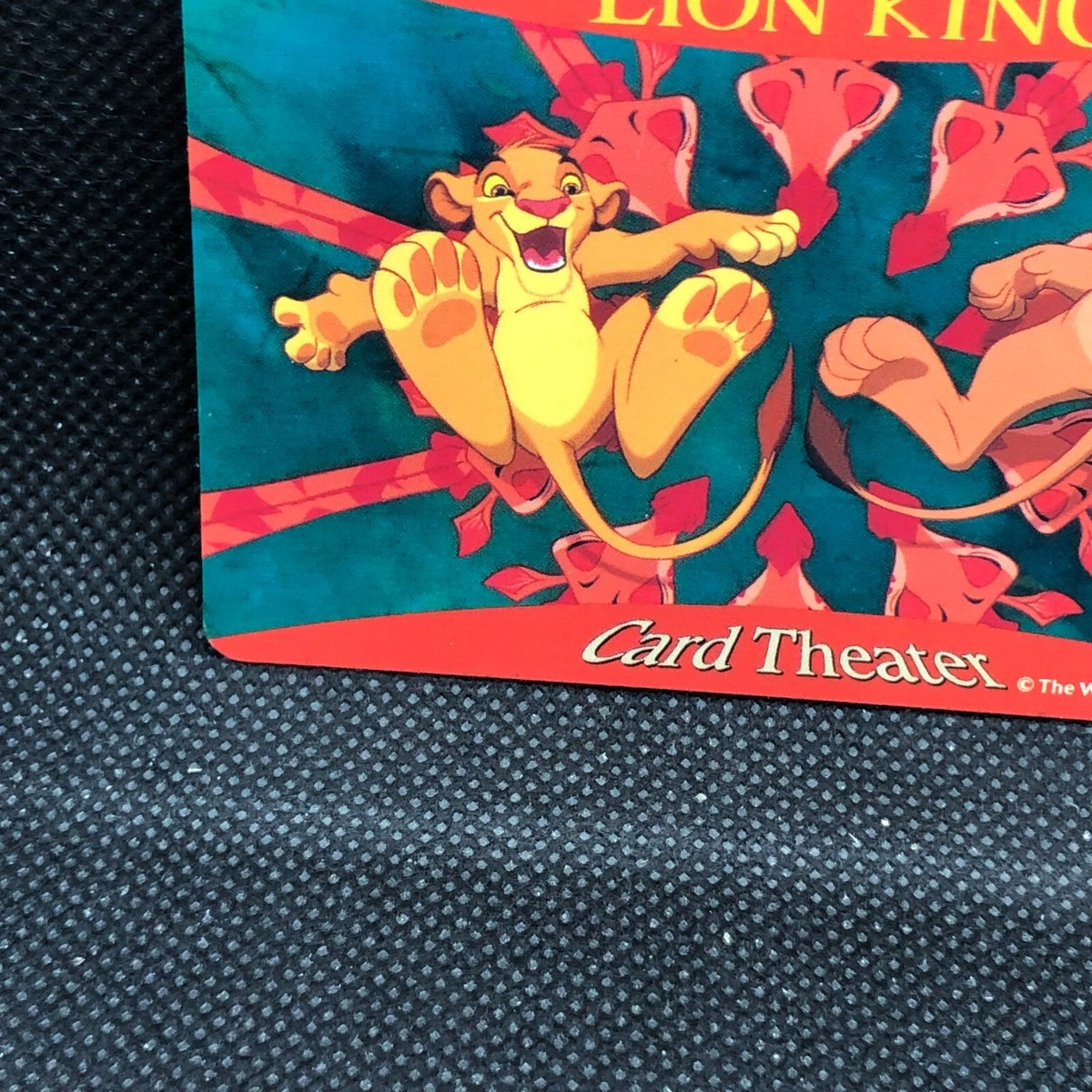 Simba Sarafina The Lion King The Walt Disney SEGA No.14 Card