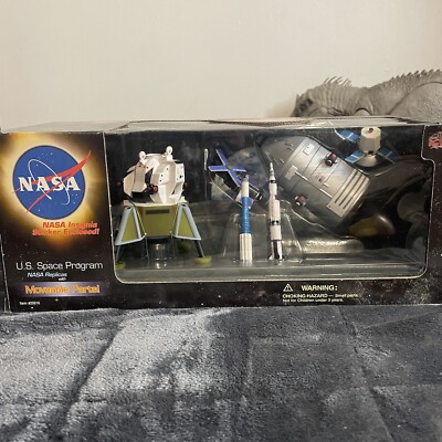 Rare NASA Play Visions U.S. Space Program Apollo 11 Lunar Module #20016 w/7piece