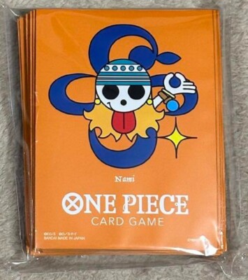 One Piece Official Limited Card Sleeve Premium Mat Nami 70 Sleeves Japan  NEW