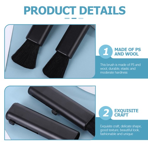 4pcs Portable Retractable Practical Small Brush Computer Accessories - Afbeelding 2 van 12