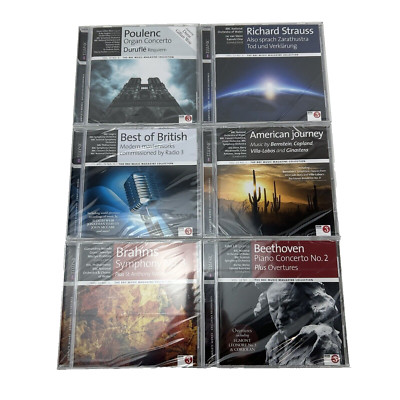 BBC Music Magazine CD Bundle Lot Classical Music 6x Unique CD s Sealed Set