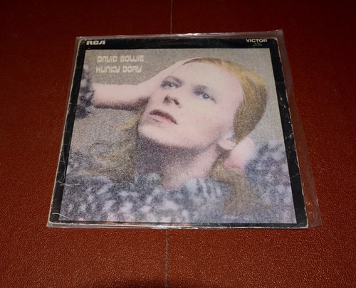 David Bowie HUNKY DORY 1971 RCA Vinyl LP Record SF8244 2E/3E + Clean Insert