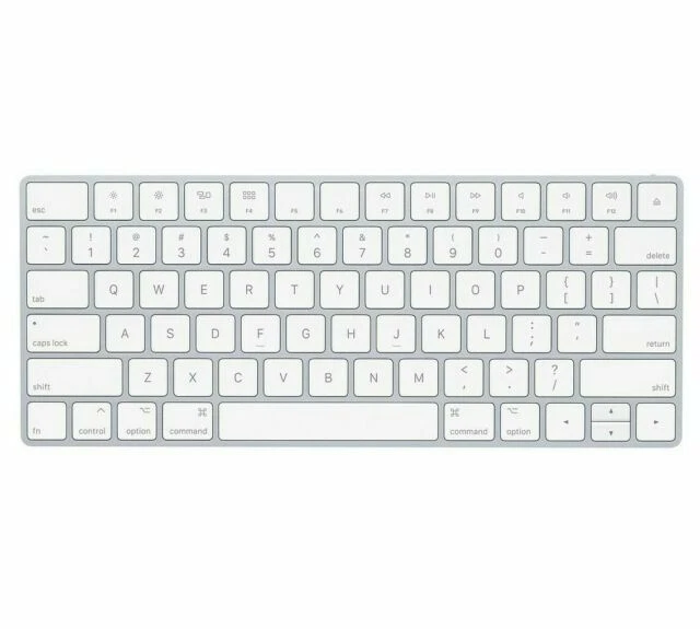 Apple Lightning 白色电脑键盘和键板| eBay