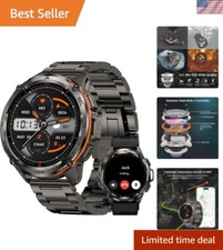 Tank T3 Ultra Men's GPS Smart Watch: Rugged, Waterproof Military-Grade Design