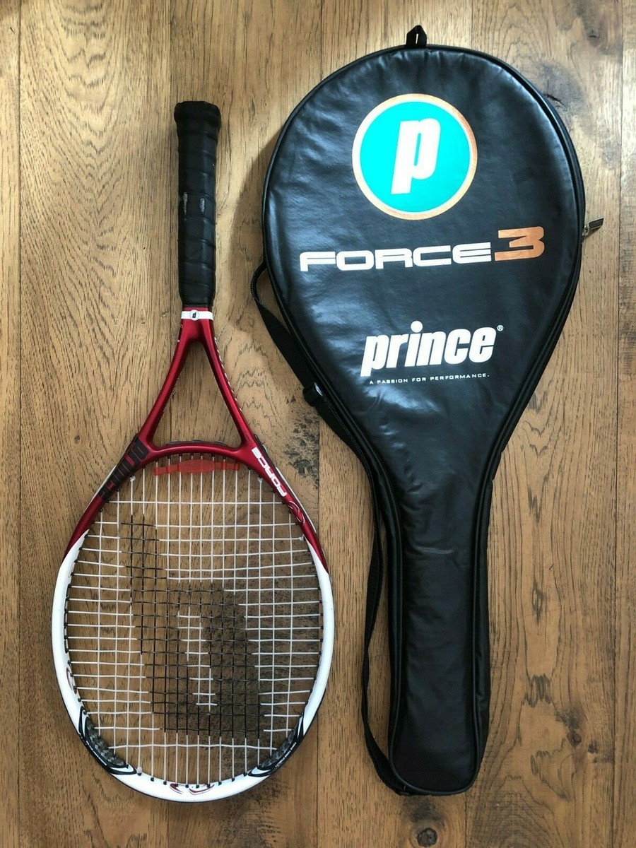 NOS Raquette De Tennis Prince Force 3 Arc Ti Longbody 4 1/8