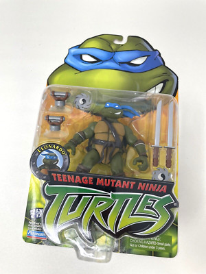 Playmates Teenage Mutant Ninja Turtles Leonardo Katana Swords 2002 New