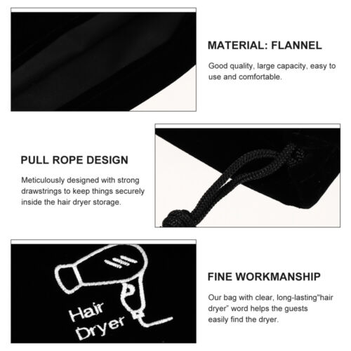 Hair Dryer Organizer Hair Blower Storage Bag Hair Dryer Travel Bag Hair Tool Bag - Picture 7 of 12