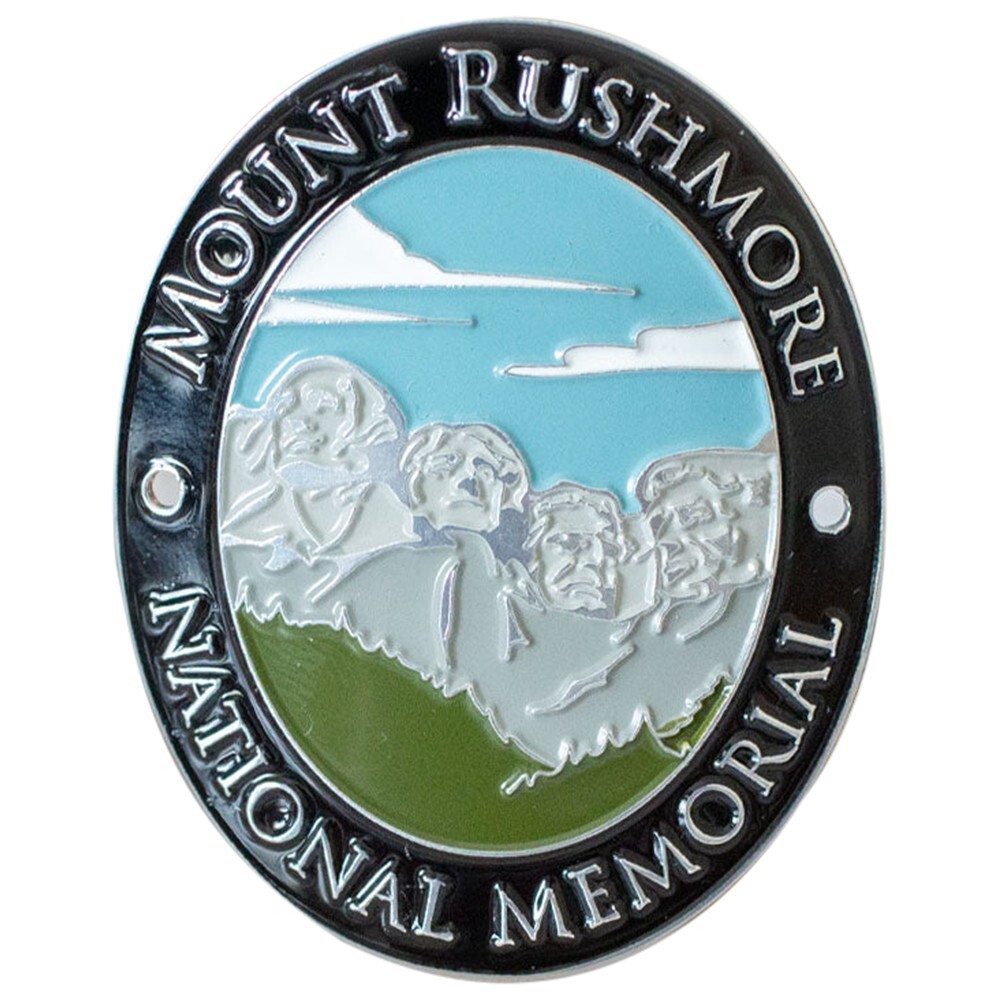 Mount Rushmore Walking Stick Medallion - South Dakota Memorial Hiking Badge