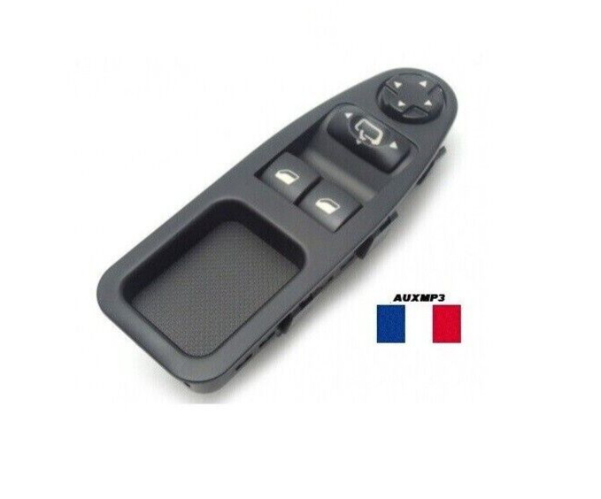 Commande leve vitre 6554.ZJ avec boutons renforcés pour Fiat Scudo Expert