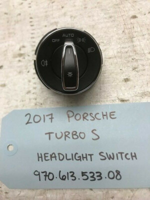 17 18 19 Porsche 991 Turbo S OEM Faro Testa Lampada Switch 