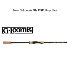 New Canna G-Loomis GLX DSR Drop Shot Spinning SPECIALE FINESSE BLACK BASS