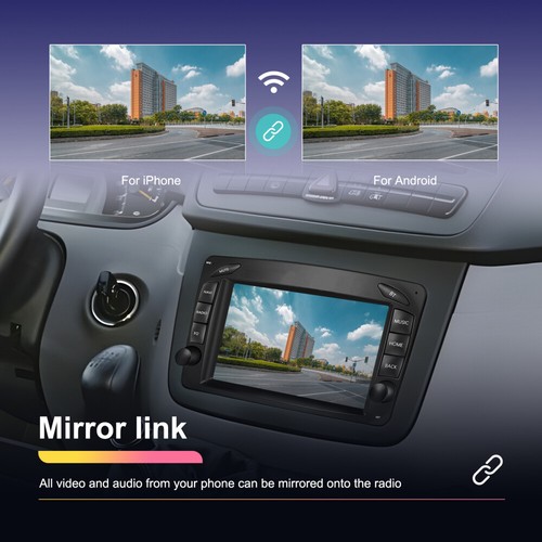7" DAB+ Radio Android 13 Car Stereo GPS CarPlay For Mercedes Benz CLK Class W209 - Picture 13 of 23