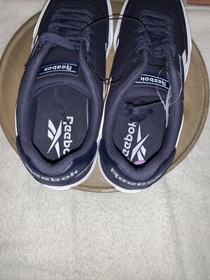 Reebok Canvas Techque Men\'s Shoes Retro Sneakers Blue / White  Size 10.5 Classic Reebok Canvas Techque Men main image 2