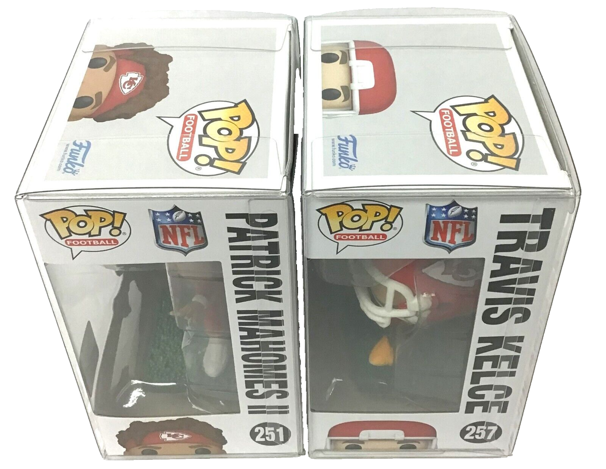 Funko Pop! NFL Football Chiefs Patrick Mahomes II #251 & Travis