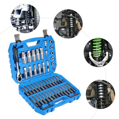 50Pcs Socket Wrench Set Shock Absorber Strut Nut Removal Tool Socket Set Go-thru - Picture 14 of 19