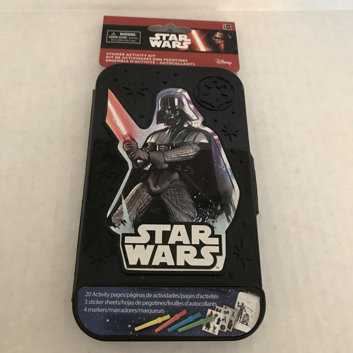 Disney Star Wars Sticker Activity Kit Darth Vader Vintage 3+ - Main Image