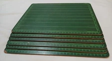 LOT OF 6 SUPER SLATE GREEN INDIVIDUAL CHALKBOARDS SCHOOL OR HOME 10" X 13"