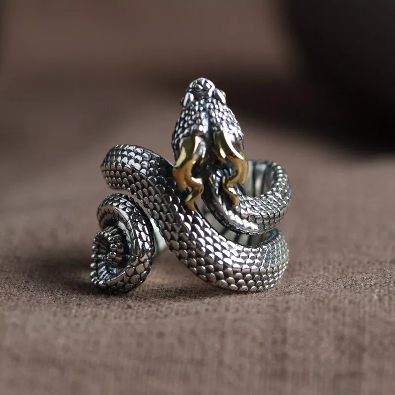 Anello serpente uomo discount