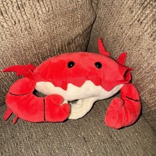 The Petting Zoo Crab 8 Inch Plush Stuffed Animal Toy