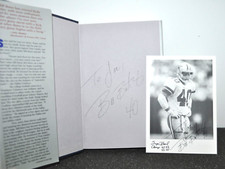 Shoot For the Star Book & 5x7 Photo Both SIGNED By Bill Bates #40 Dallas Cowboys