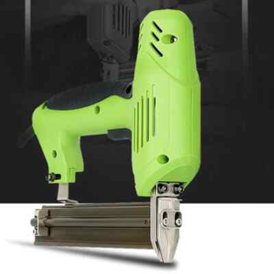 220V Electric Nail Gun Nailing Stapler Shooter Stapler Gun Woodworking Tools