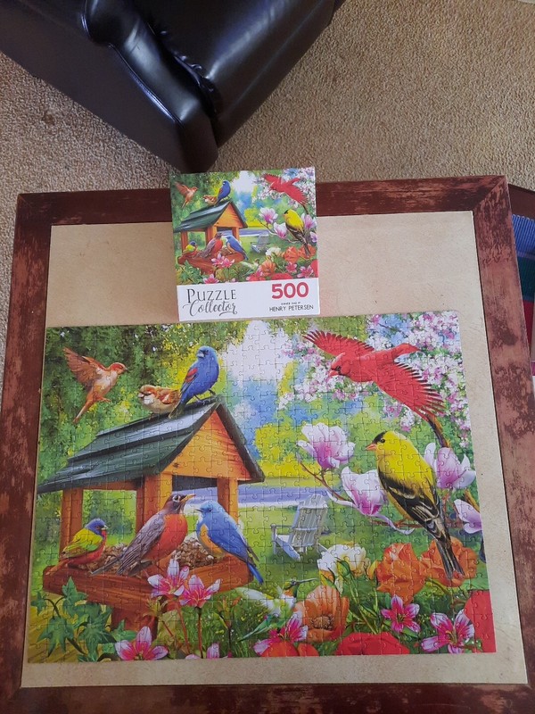 Puzzle Collector Rose Art "Dinner Time" By Henry Petersen Jigsaw Puzzle 500