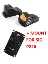 ADE RD3-009 Red Dot Sight+ C1 Mount for Sig-Sauer-P226 P228 P229 P2022 pistol