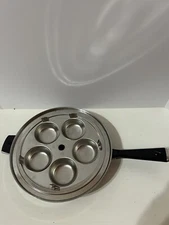 VINTAGE  VOLLRATH VACUMATIC 11” SKILLET  & EGG POACHER￼