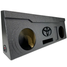 Toyota Tundra Crew Cab 14-2021 Subwoofer Box Enclousure 2x10 Woofers Ported