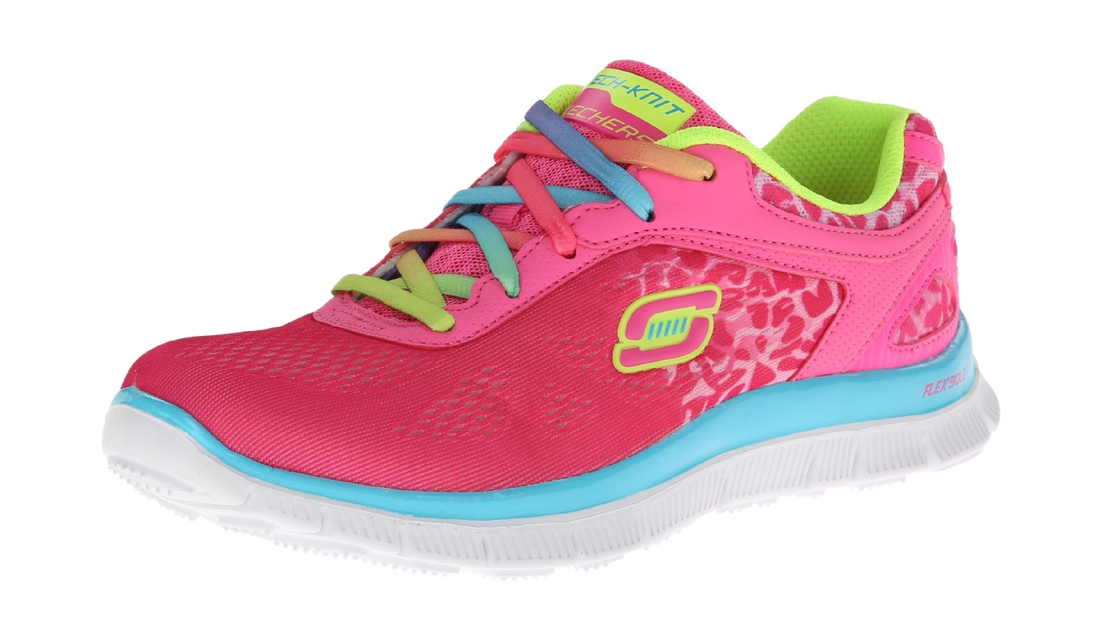 Skechers Flex Appeal Serengeti Girls' Multisport Outdoor Schuhes Pink (Neon Pink) Skechers Flex Appeal Serengeti Girls' Multisport Outdoor Schuhes Pink (Neon Pink)