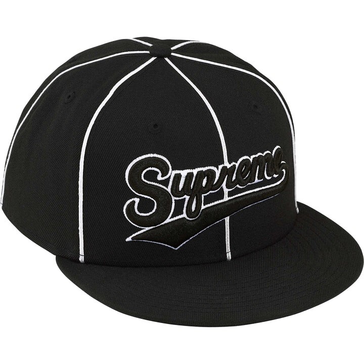 Supreme Piping Script Logo Cap 7 3/8 グレー Supreme Piping Script Logo New Era (SS25) - $54