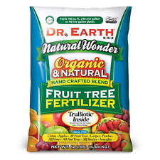 Dr. Earth Natural &Organic Natural Wonder Fruit Tree Food5-5-2 Fertilizer,12 lb. 2.58 per gallon