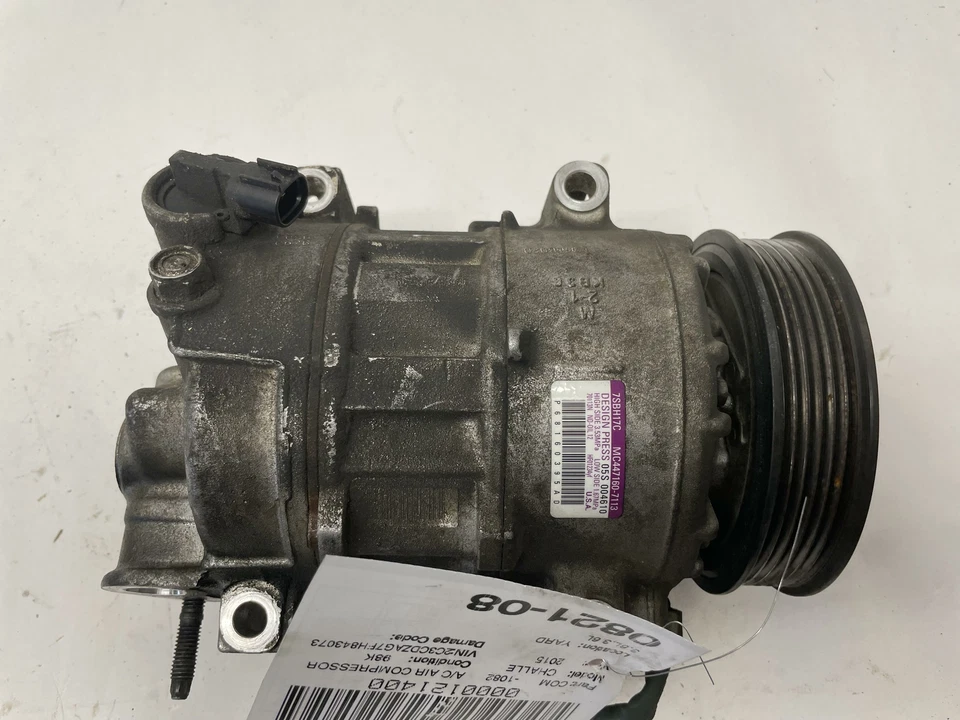 CARGADOR 15-20 DODGE CHLLENGE CHRYSLER 300 3.6 AC AIRE ACONDICIONADO COMPRESOR DE AIRE 68160395AD Foto 4 de 4