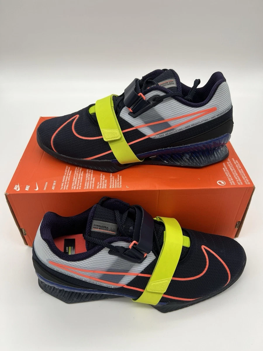 Nike Romaleos 4 Blackened Blue Cyber for Sale | Authenticity