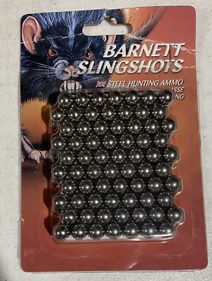Barnett Slingshot .38 Caliber Steel Hunting Ammo 140 Count #19205