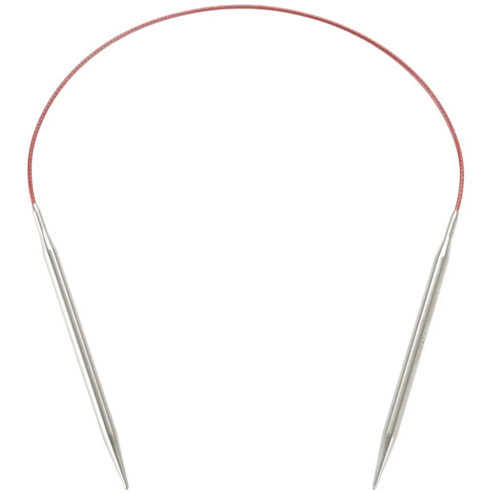 ChiaoGoo Red Lace Stainless Steel Circular Knitting Needles - 40cm (16") - image 2 of 2
