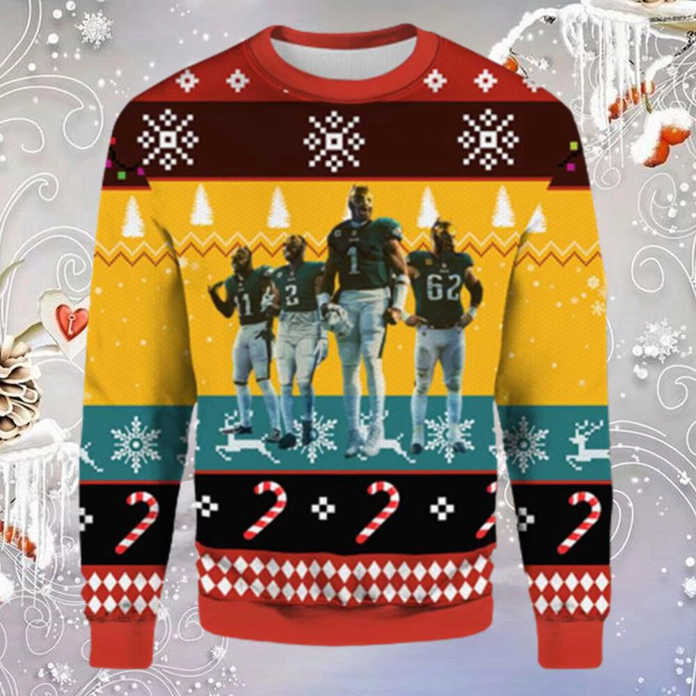 Ugly philadelphia deals eagles sweater