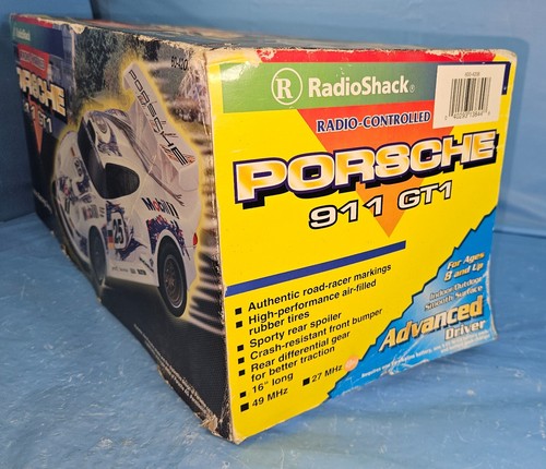 Radio Shack 1996 Radio Controlled Porsche 911 GT1 Mobile 1 Tested & Working. - Picture 8 of 10