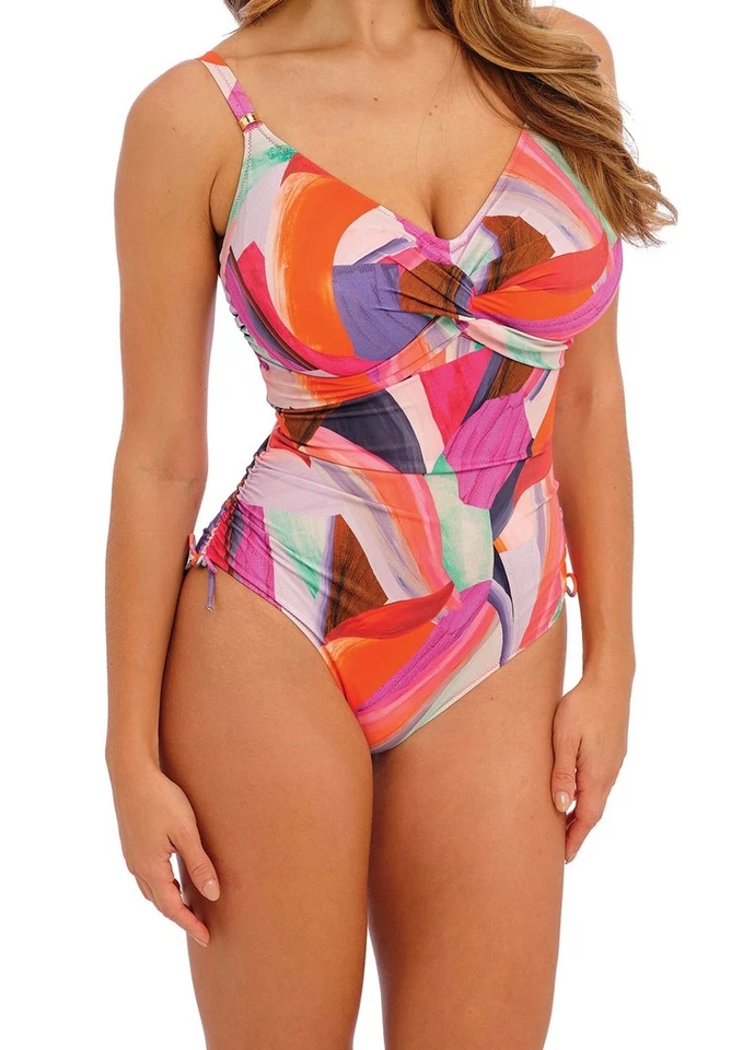 Traje de baño Fantasie Aguada Beach Sunrise talla 32G 10 sujetador con aros torcido 502931 Foto 2 de 4