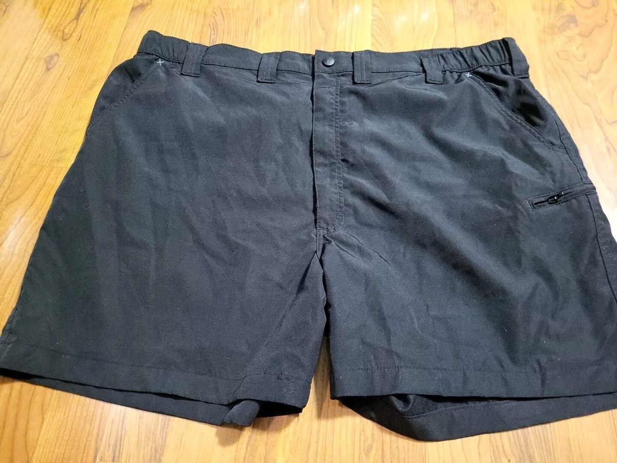 Wrangler Outdoor Performance Series Shorts Black 44" X 5" Security Pockets View 2