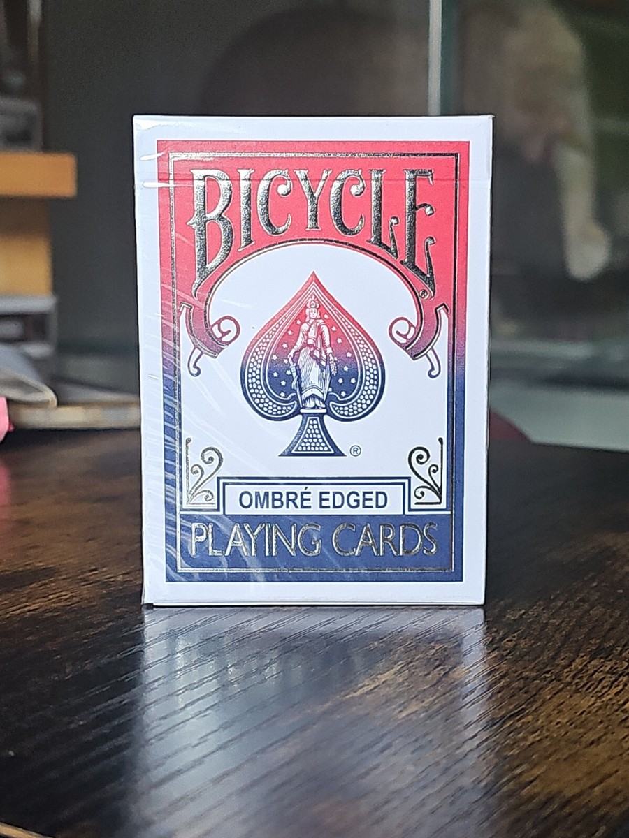 Bicycle Ombre Edged Rare Bicycle Ombre Edged Playing Cards