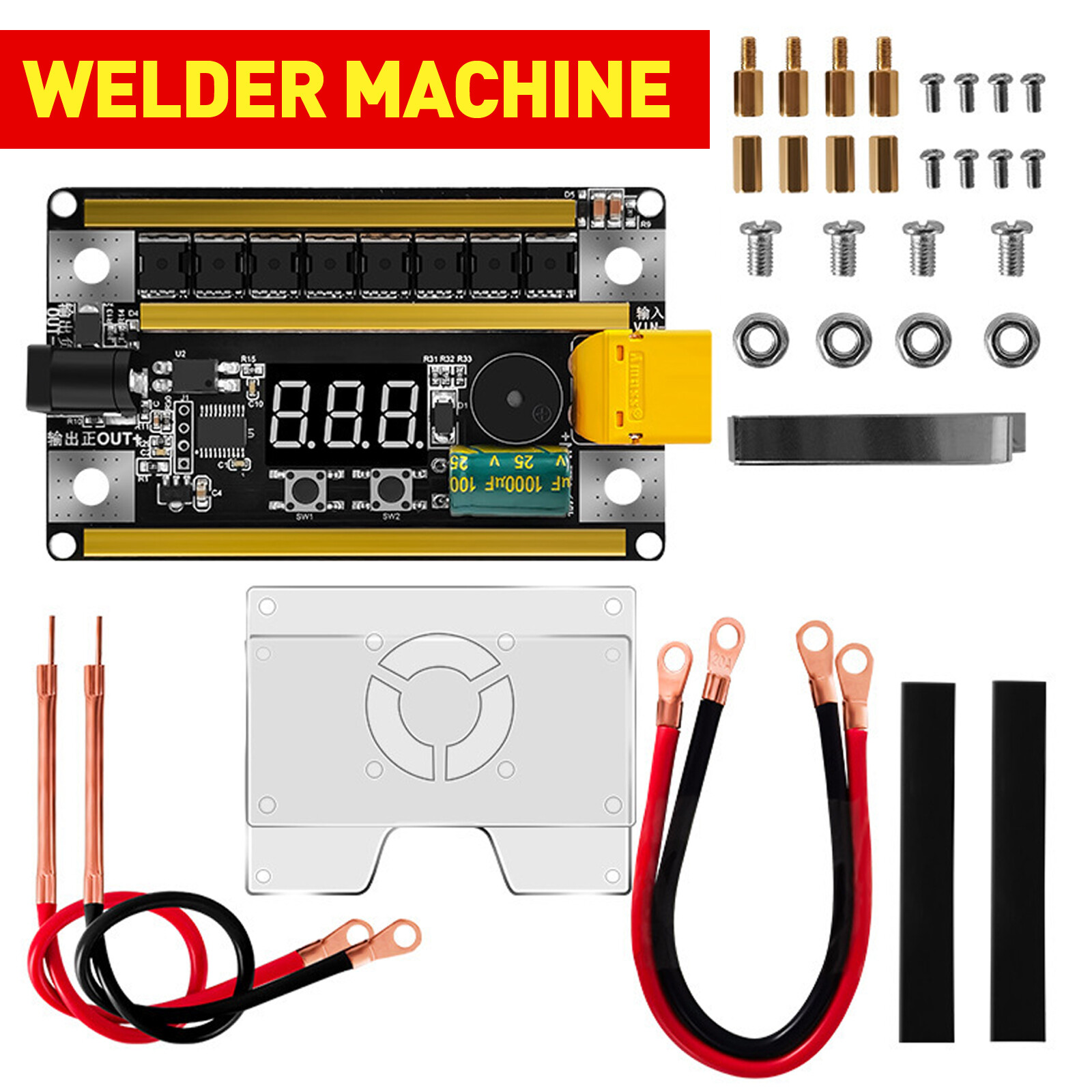DIY Portable Mini Spot Welder Machine 18650 Battery Welding Power Supply