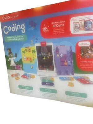 Osmo Coding Starter Kit for iPad - 3 Educational Learning Games Ages 5-10  New